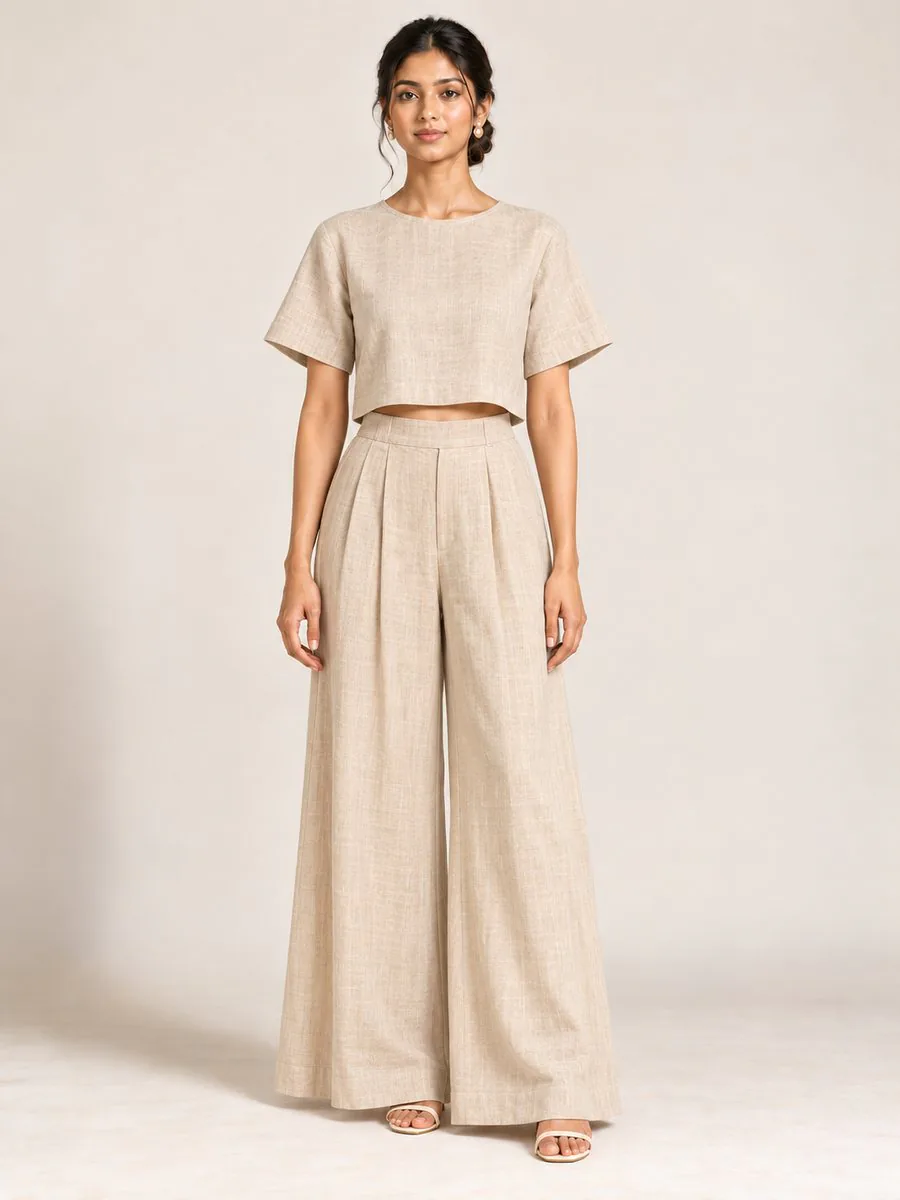 Kiara Linen Co-ord Set, worn