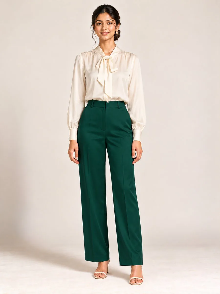 Tara Silk Blouse, worn