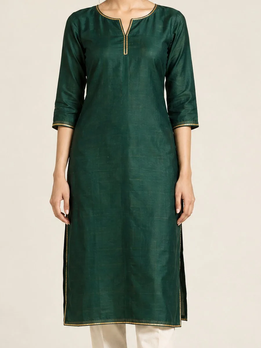 Mira Chanderi Kurti, flat