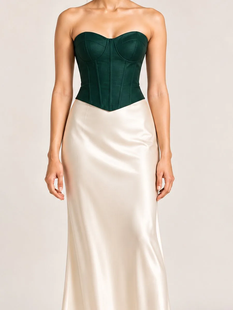 Noa Corset Top, flat